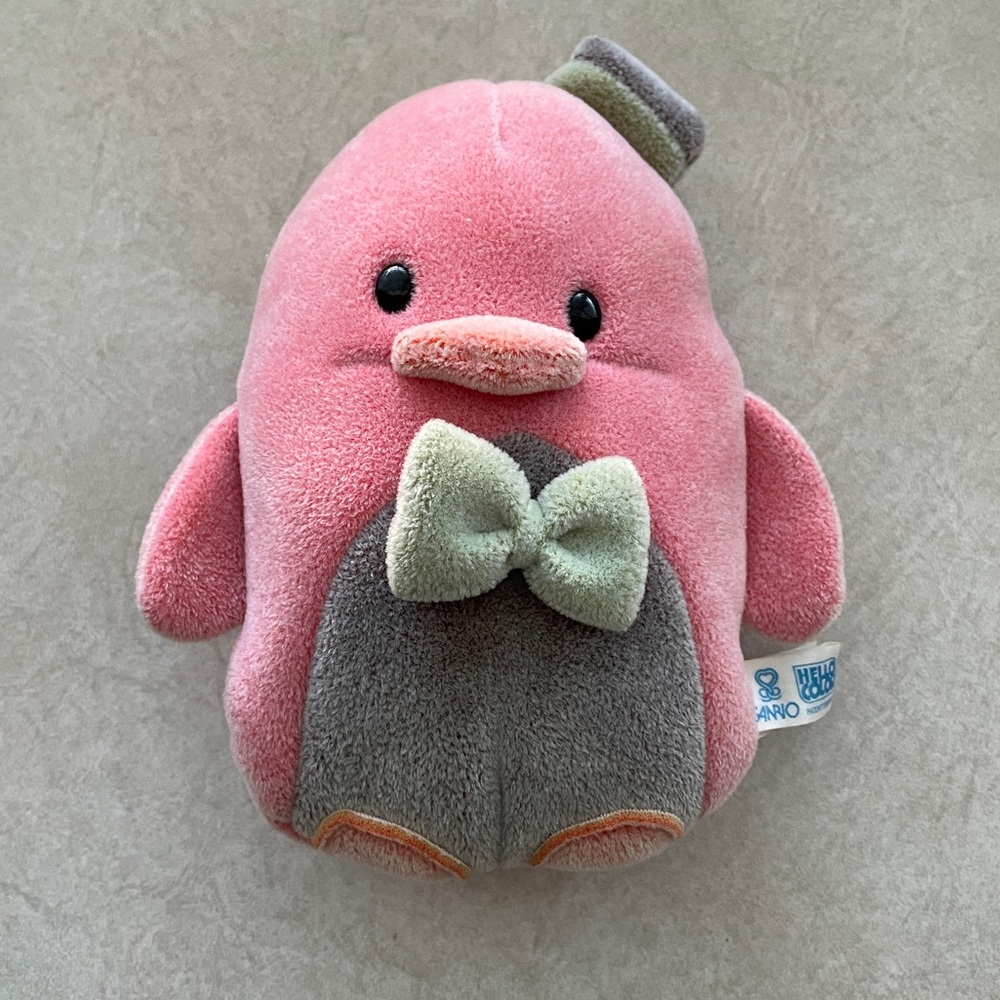 Vintage Sanrio Hello Color Tuxedo Sam Bath Toy